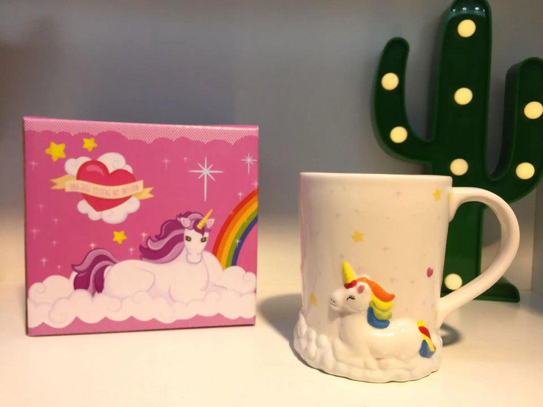 Deine Einhorn Tasse mit Tiergriff!