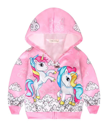 Deine fröhliche Einhorn Jacke für gute Laune!