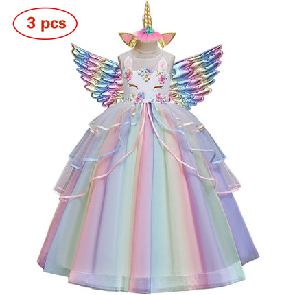 Einhorn Ring mit Regenbogen-Motiv für Kinder, ein liebevoll gestaltetes Schmuckstück für kleine Prinzessinnen