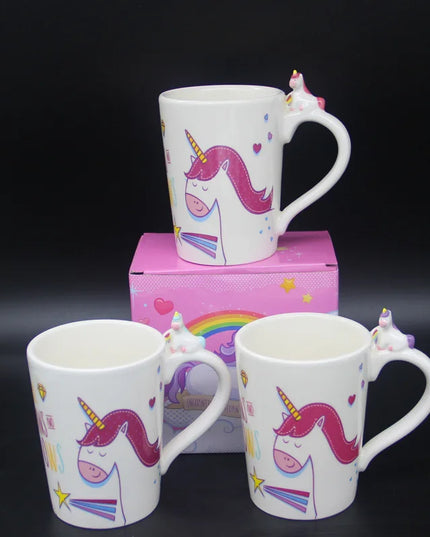 Deine Einhorn Tasse mit Tiergriff!