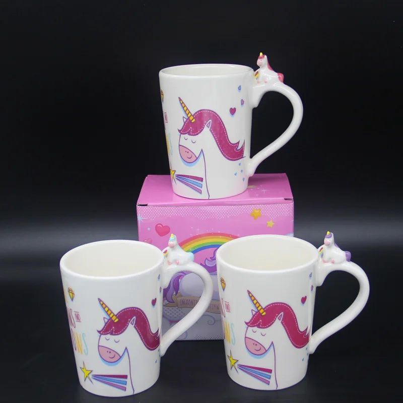 Deine Einhorn Tasse mit Tiergriff!