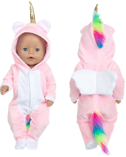 Deine Mini-Einhorn Jacke für Puppenfreunde!