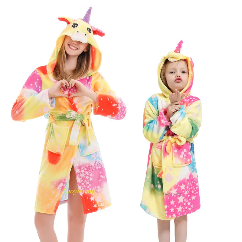 Kuscheliger Einhorn Pyjama für Groß & Klein