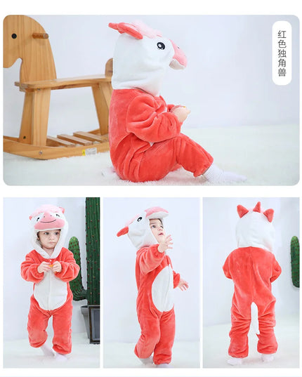 Kuscheliges Einhorn Kostüm für dein Baby