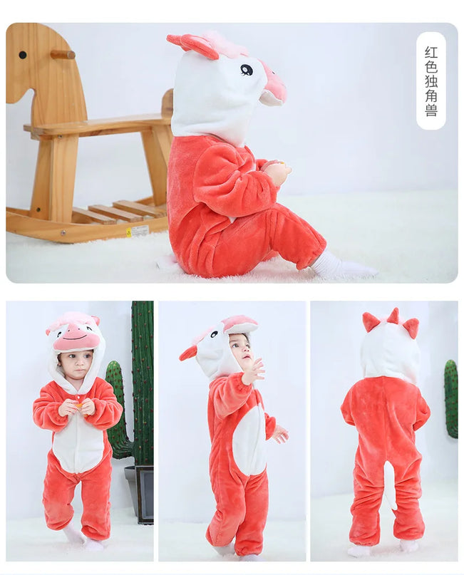 Kuscheliges Einhorn Kostüm für dein Baby