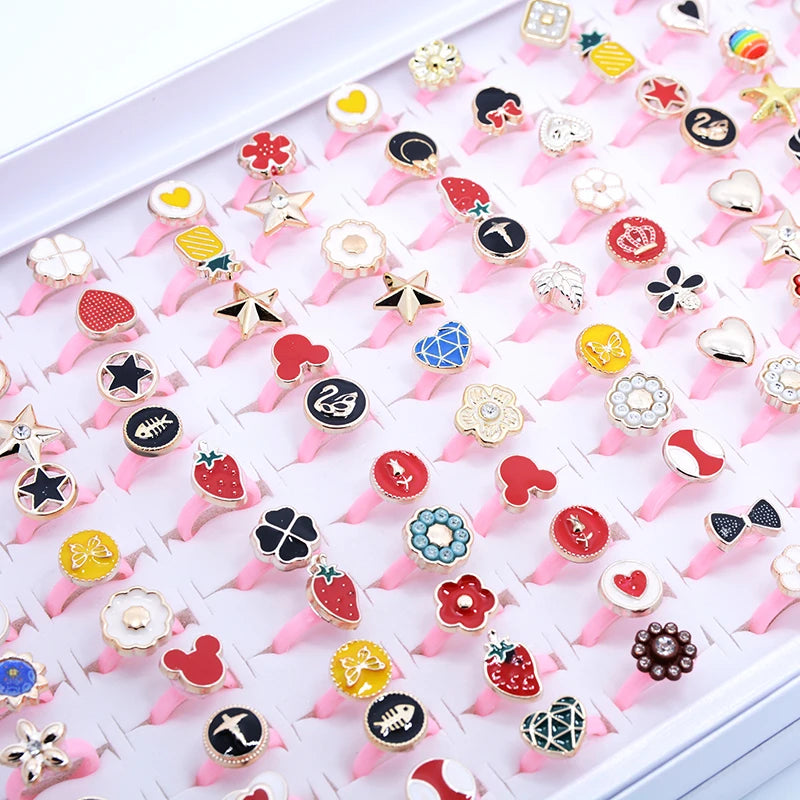 Dein bunter Einhorn Ring Mix für magische