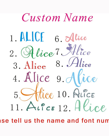 Dein persönliches Einhorn Wandtattoo