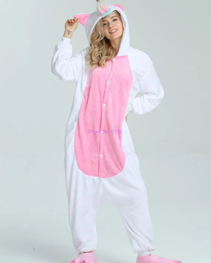 Dein Einhorn Onesie für süße Träume!