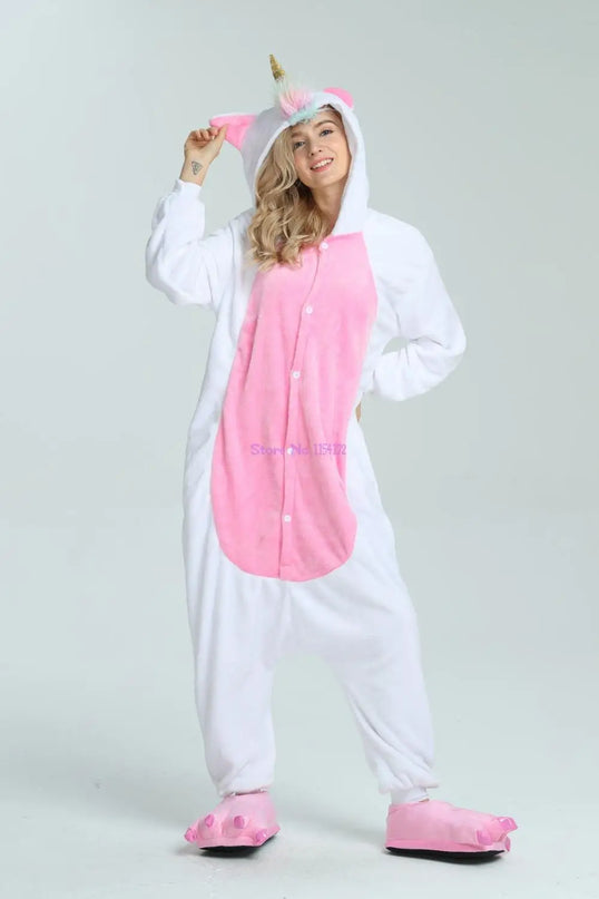 Dein Einhorn Onesie für süße Träume!