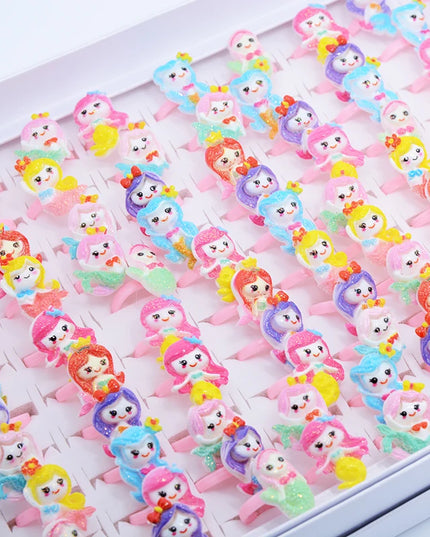 Dein bunter Einhorn Ring Mix für magische