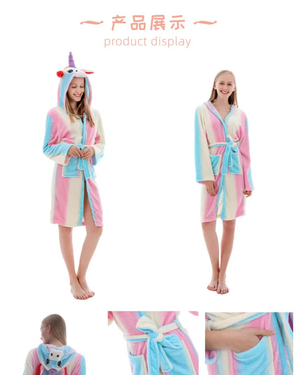 Kuscheliger Einhorn Pyjama für Groß & Klein