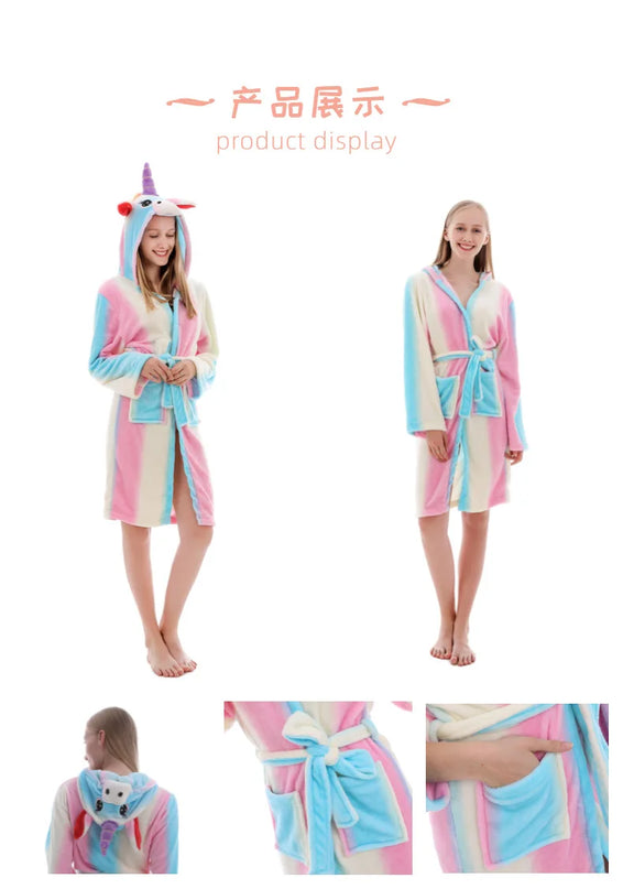 Kuscheliger Einhorn Pyjama für Groß & Klein