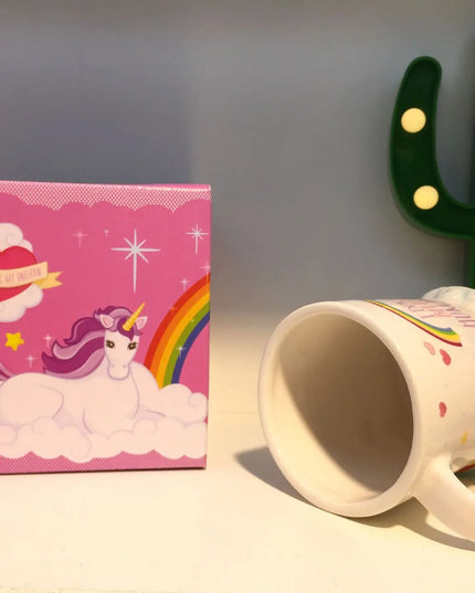 Deine Einhorn Tasse mit Tiergriff!