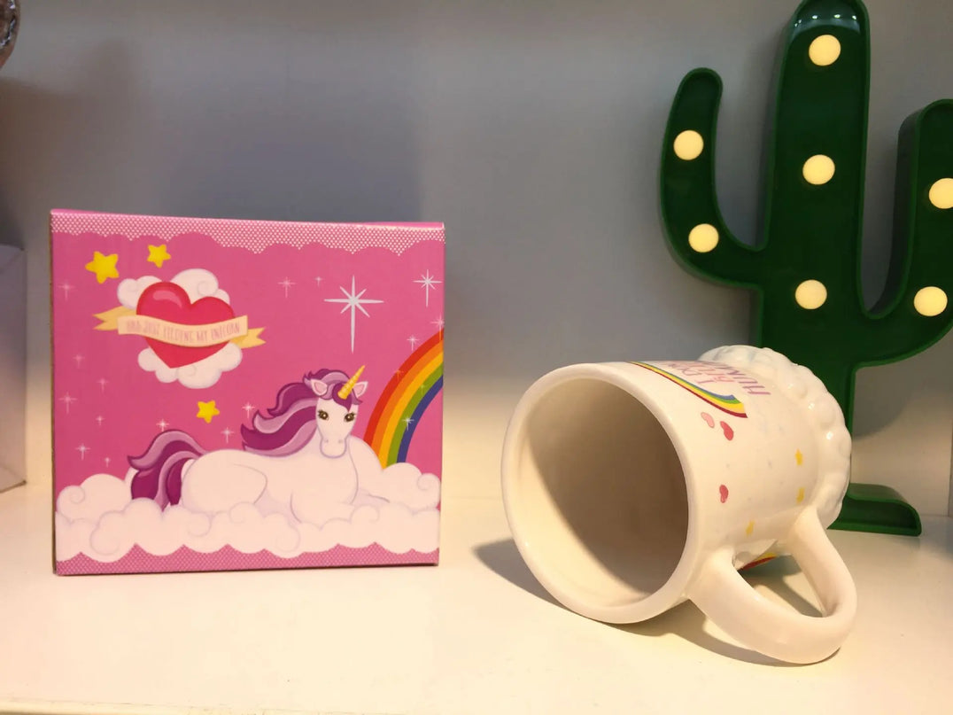 Deine Einhorn Tasse mit Tiergriff!