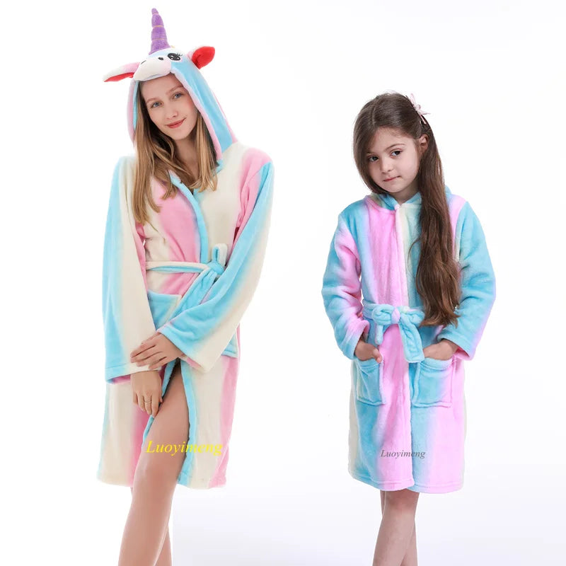 Kuscheliger Einhorn Pyjama für Groß & Klein