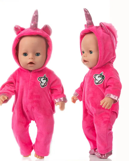 Deine kleine Einhorn Jacke für Puppen!