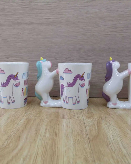 Deine Einhorn Tasse mit Tiergriff!