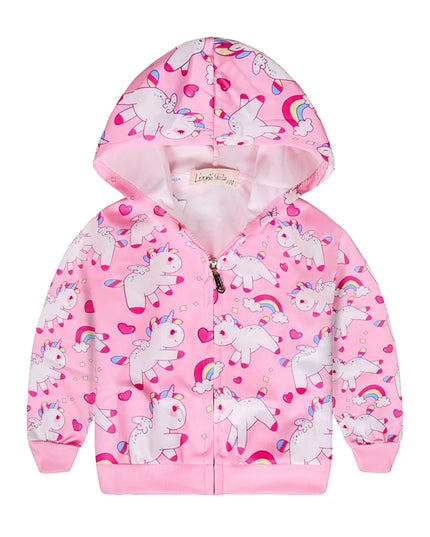 Deine bunte Einhorn Jacke für jeden Tag!