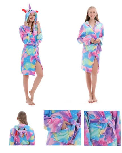 Kuscheliger Einhorn Pyjama für Groß & Klein