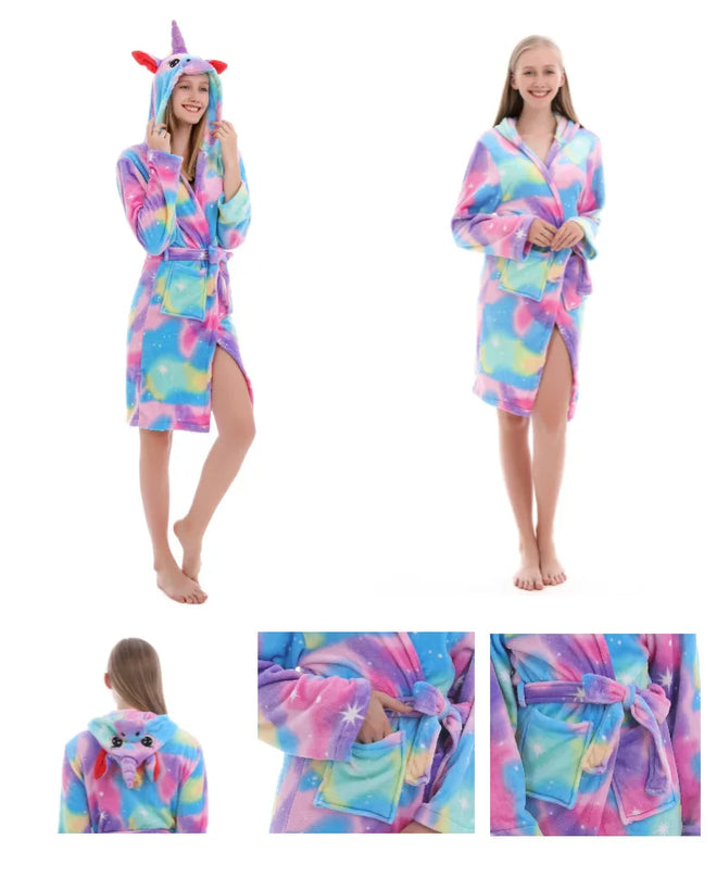 Kuscheliger Einhorn Pyjama für Groß & Klein