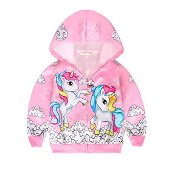 Deine bunte Einhorn Jacke für jeden Tag!