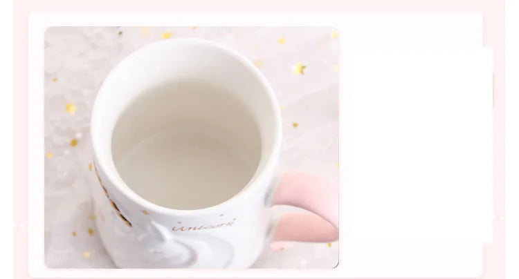 Deine clevere Einhorn Tasse mit Handyhalter!