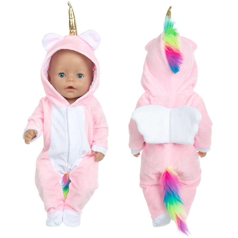 Deine bezaubernde Einhorn Jacke für Puppen!