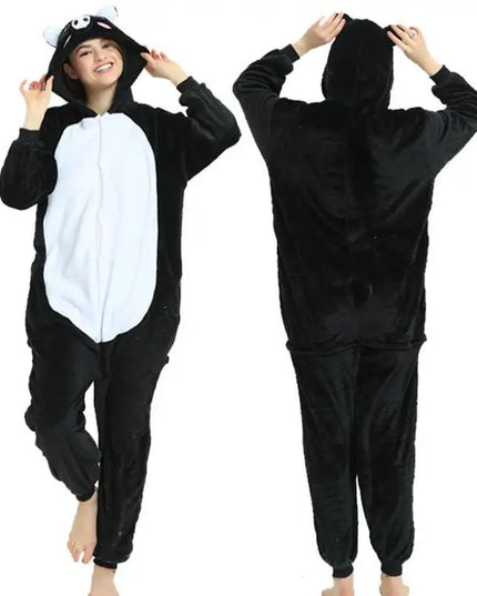Dein kuscheliger Einhorn Onesie Regenbogen!