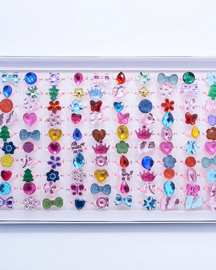 Dein bunter Einhorn Ring Mix für magische