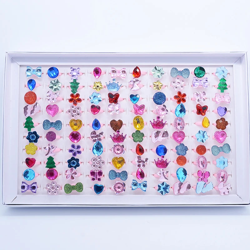 Dein bunter Einhorn Ring Mix für magische