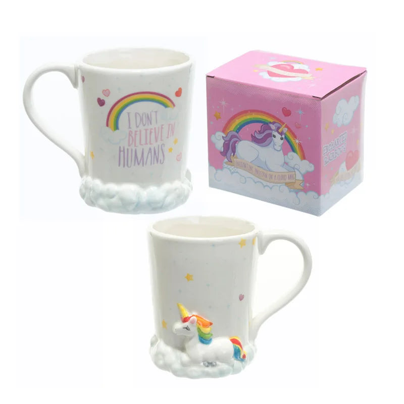 Deine Einhorn Tasse mit Tiergriff!