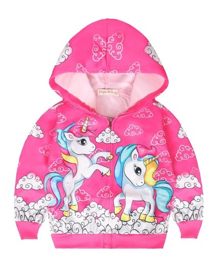 Deine bunte Einhorn Jacke für jeden Tag!
