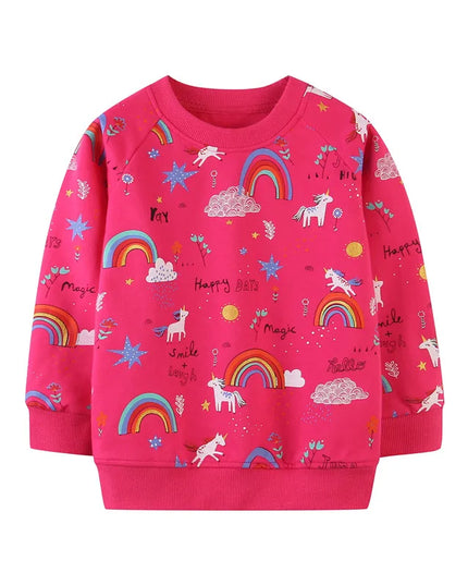 Dein strahlender Regenbogen Einhorn Hoodie