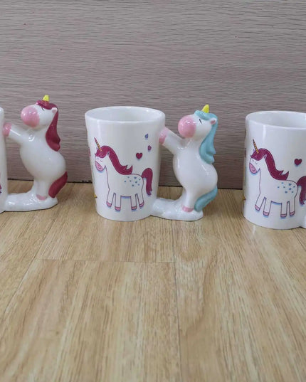 Deine Einhorn Tasse mit Tiergriff!