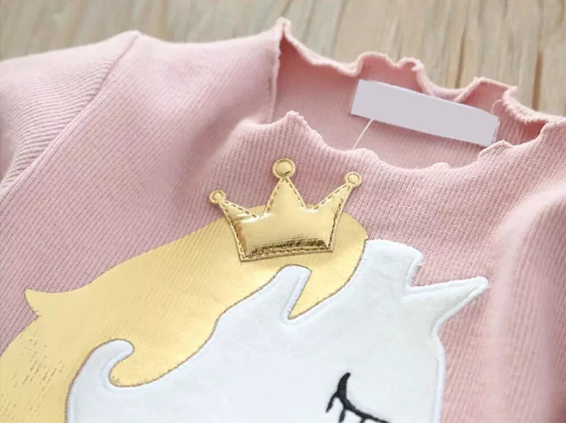 Dein Riesen Einhorn Traumkleid Schwarz