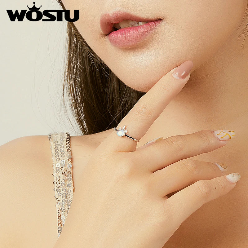 Dein eleganter Einhorn Ring aus 925 Sterling