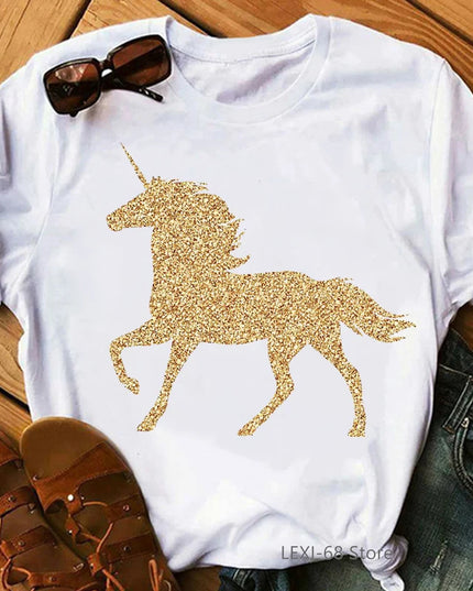 Zauberhaftes Einhorn T-Shirt für dich!