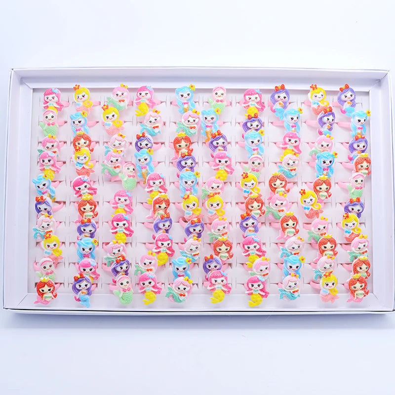 Dein bunter Einhorn Ring Mix für magische