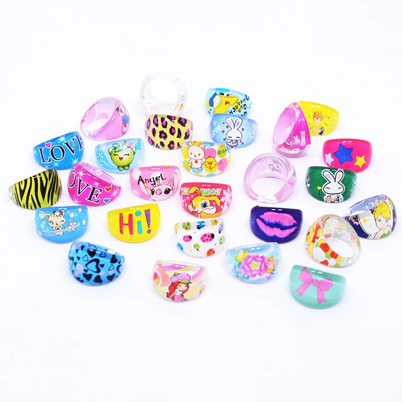 Bunte Einhorn Ringe für kleine Träumer!