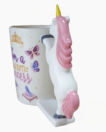 Deine Einhorn Tasse mit Tiergriff!