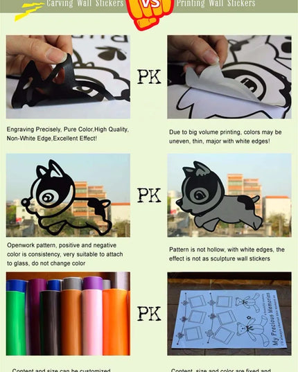 Dein persönliches Einhorn Wandtattoo