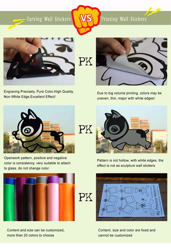 Dein Name, dein Einhorn Wandtattoo!