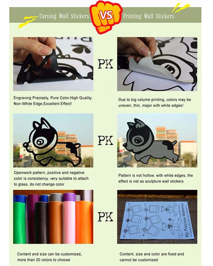 Dein persönliches Einhorn Wandtattoo