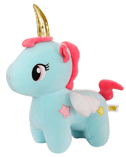 Kawaii Mini-Einhorn Schlüsselanhänger aus weichem Plüsch in 10 und 20 cm