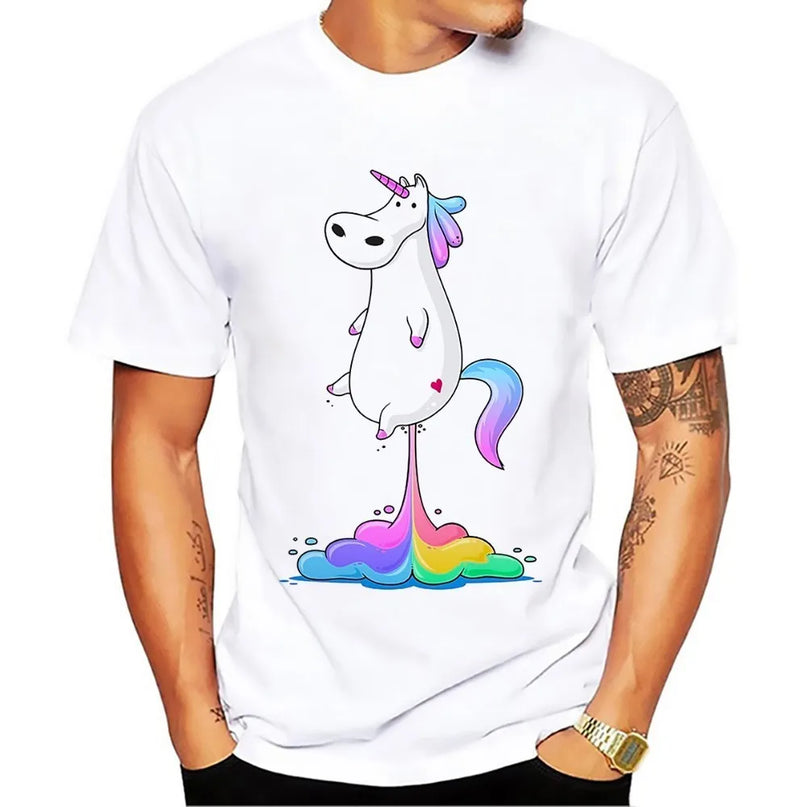 Dein Einhorn Kleid mit Regenbogen-Furz!