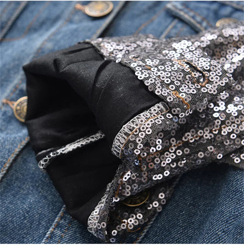 Deine glitzernde Einhorn Jacke für kleine