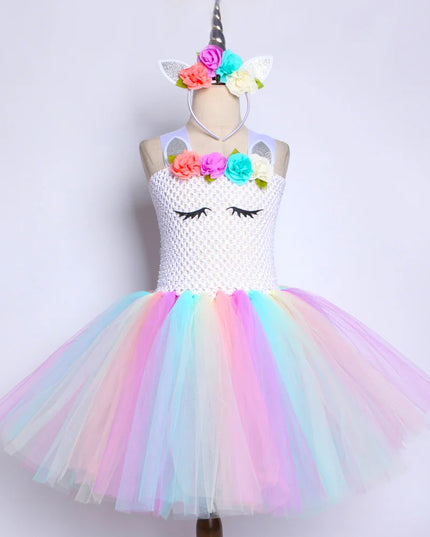 Dein suesses Einhorn Tutu Kleid mit