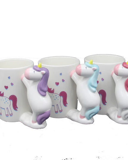Deine Einhorn Tasse mit Tiergriff!