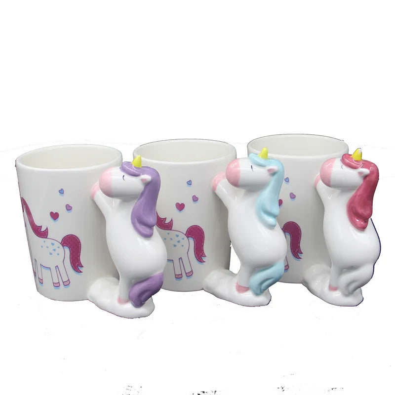 Deine Einhorn Tasse mit Tiergriff!