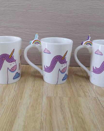 Deine Einhorn Tasse mit Tiergriff!